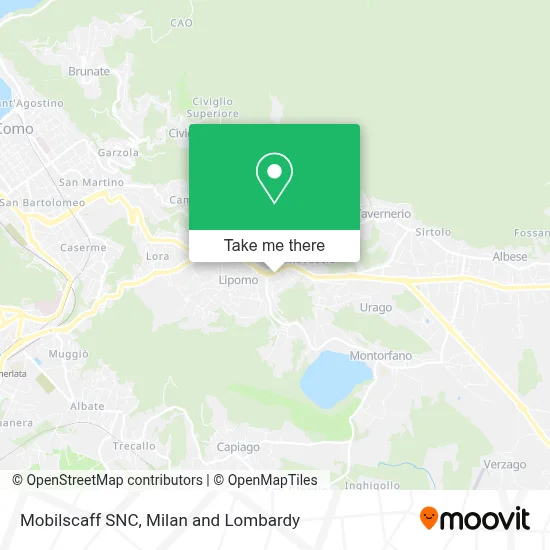 Mobilscaff SNC map