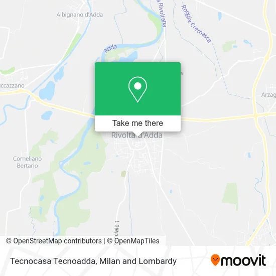 Tecnocasa Tecnoadda map