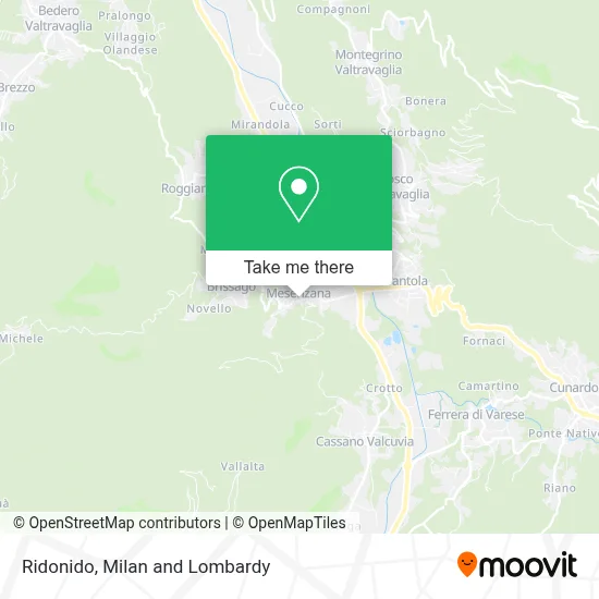 Ridonido map