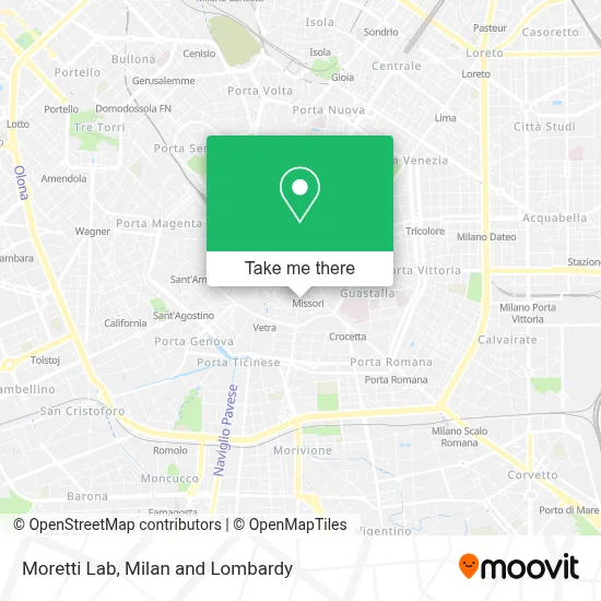 Moretti Lab map