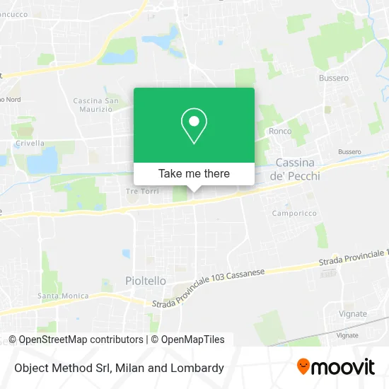 Object Method Srl map