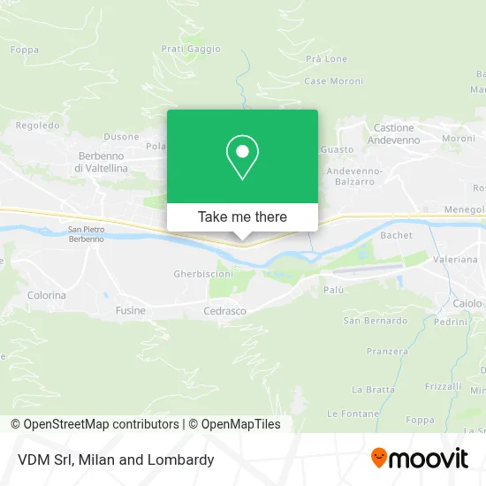 VDM Srl map
