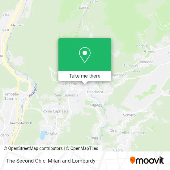 The Second Chic map