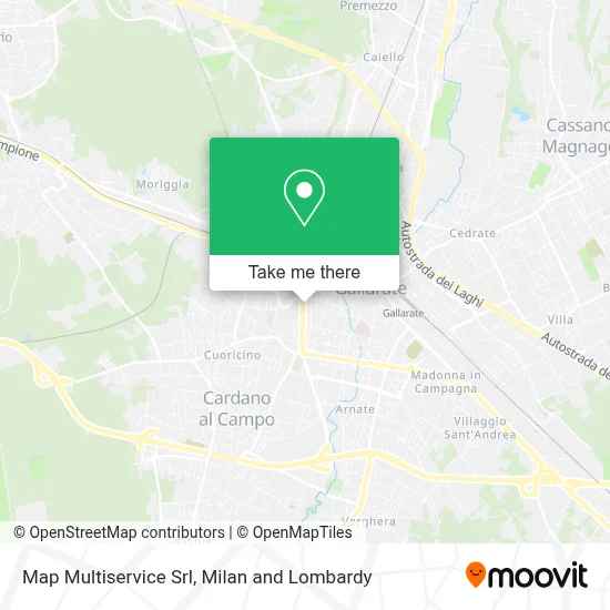 Map Multiservice Srl map