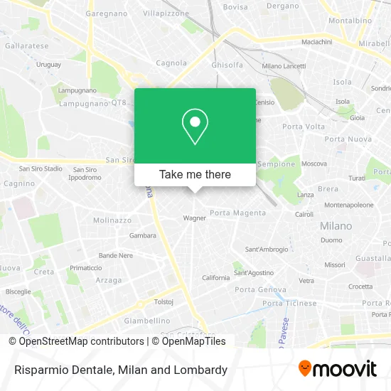 Risparmio Dentale map