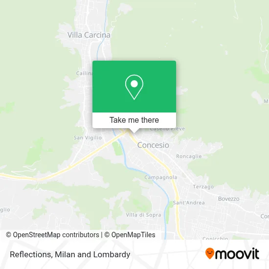Reflections map