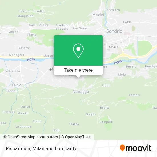 Risparmion map