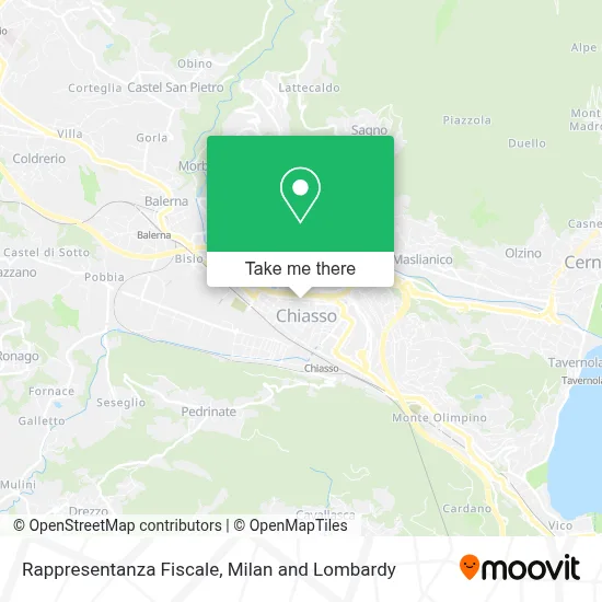 Rappresentanza Fiscale map