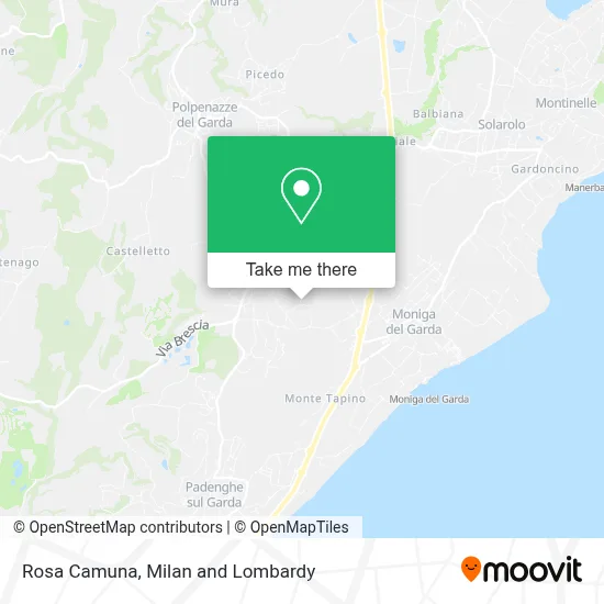 Rosa Camuna map