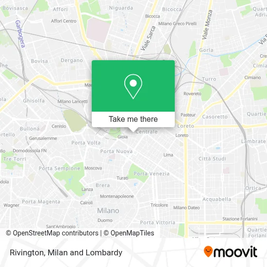 Rivington map