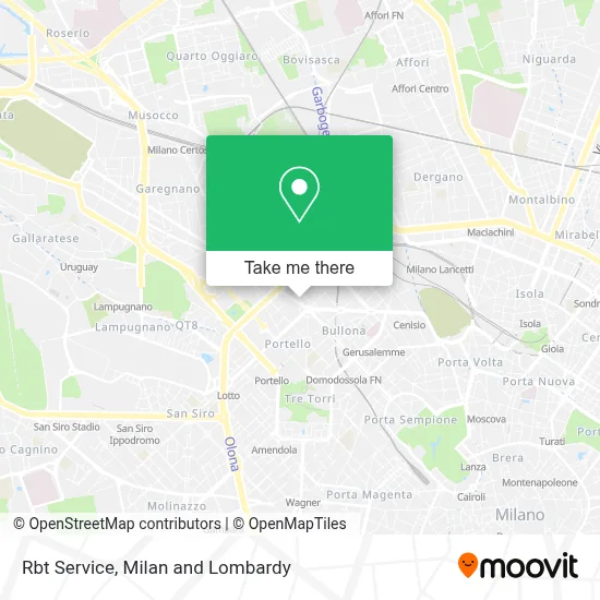 Rbt Service map