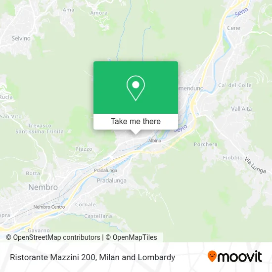 Ristorante Mazzini 200 map
