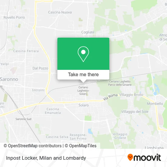 Inpost Locker map
