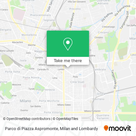 Parco di Piazza Aspromonte map