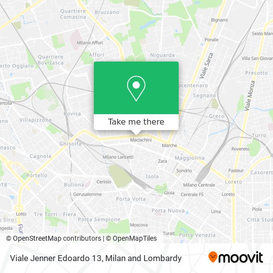 Viale Jenner Edoardo 13 map