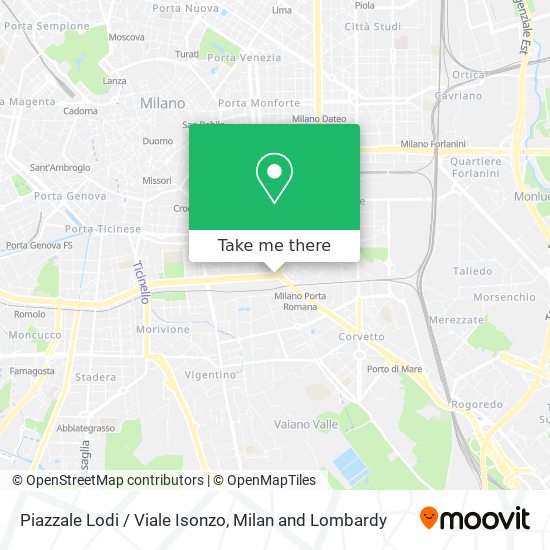 Piazzale Lodi / Viale Isonzo map