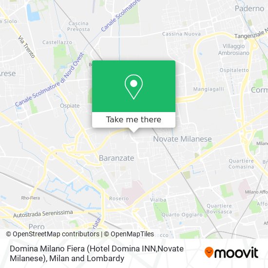 Domina Milano Fiera (Hotel Domina INN,Novate Milanese) map