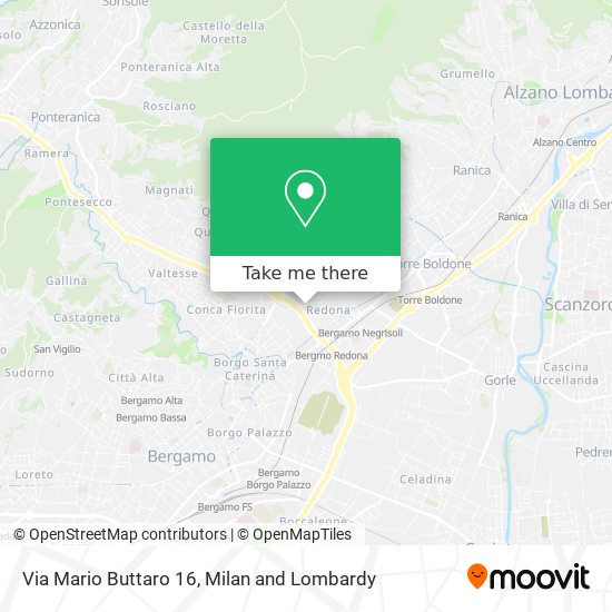 Via Mario Buttaro 16 map