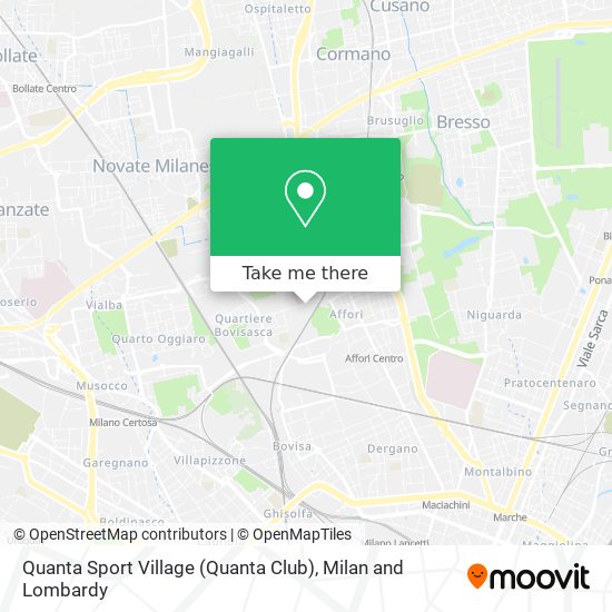 Quanta Sport Village (Quanta Club) map
