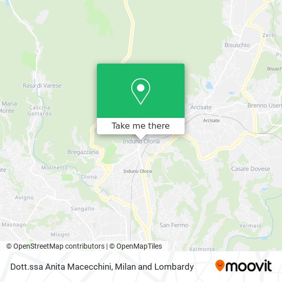 Dott.ssa Anita Macecchini map