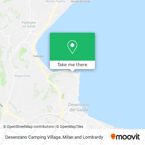Desenzano Camping Village map