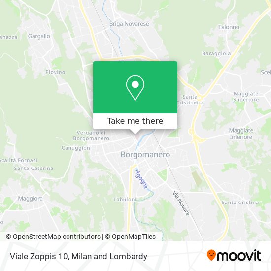 Viale Zoppis 10 map