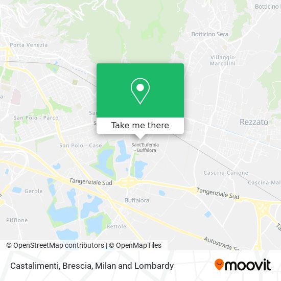 Castalimenti, Brescia map