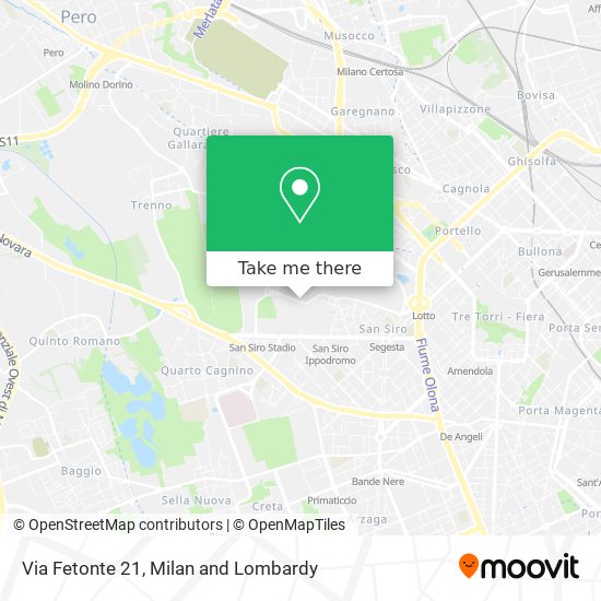 Via Fetonte 21 map