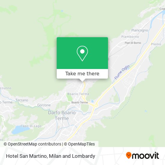 Hotel San Martino map