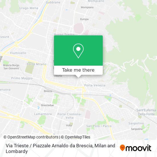Via Trieste / Piazzale Arnaldo da Brescia map