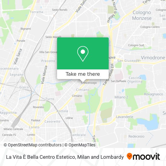 La Vita È Bella Centro Estetico map