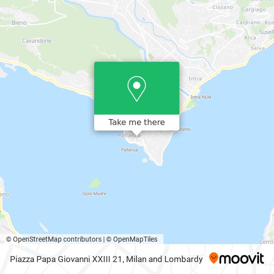Piazza Papa Giovanni XXIII 21 map