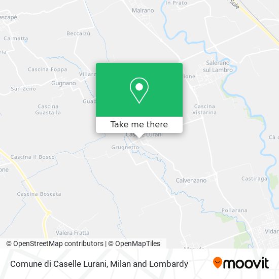Comune di Caselle Lurani map