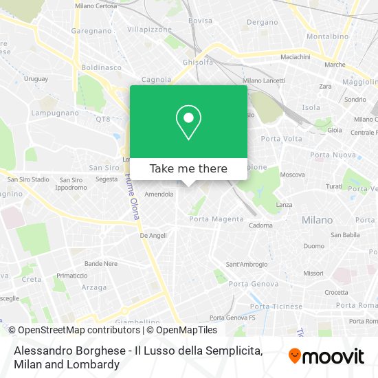 Alessandro Borghese - Il Lusso della Semplicita map