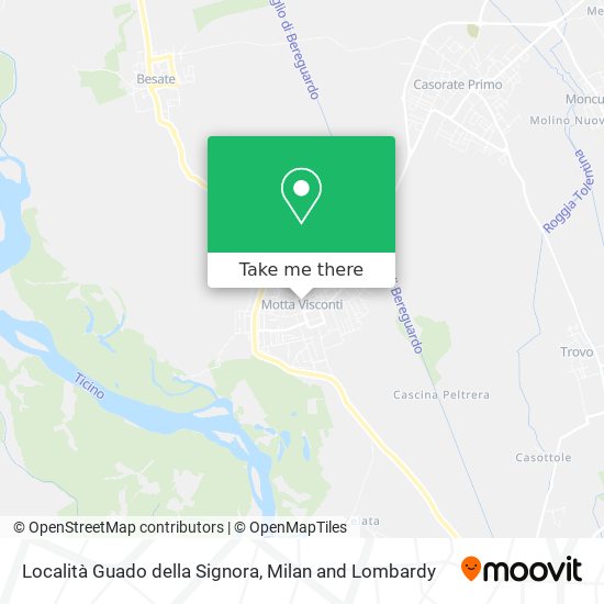 Località Guado della Signora map