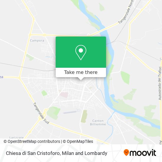 Chiesa di San Cristoforo map