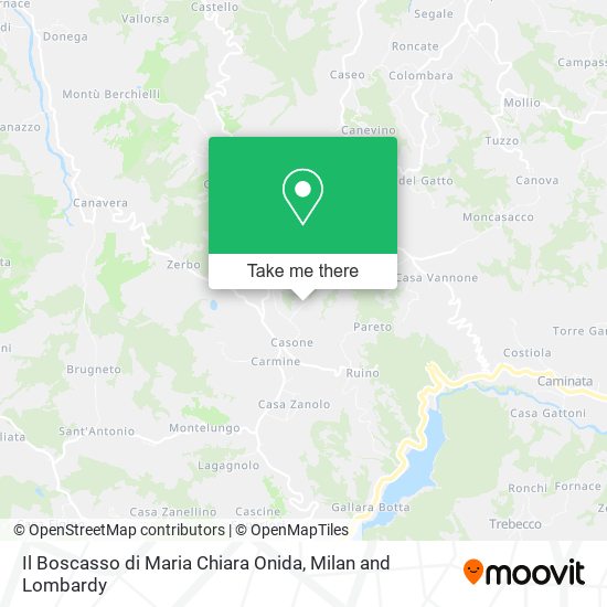 Il Boscasso di Maria Chiara Onida map