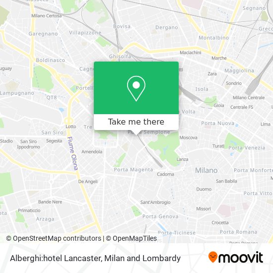Alberghi:hotel Lancaster map
