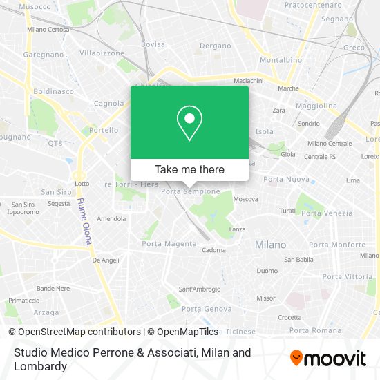 Studio Medico Perrone & Associati map