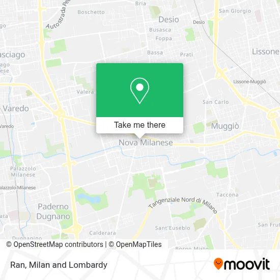 Ran map