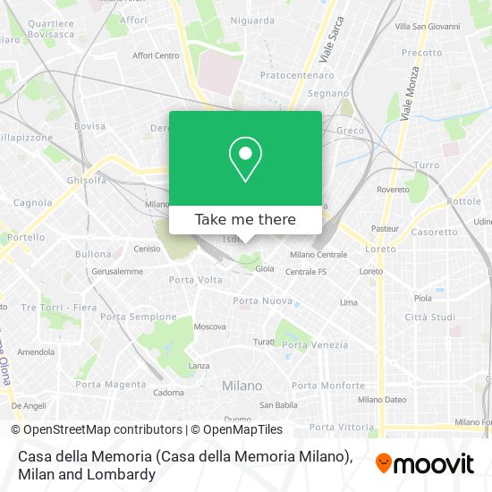 Casa della Memoria map