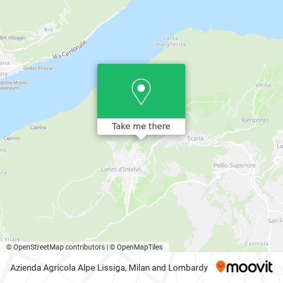 Azienda Agricola Alpe Lissiga map