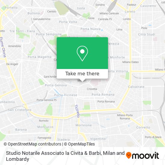 Studio Notarile Associato la Civita & Barbi map