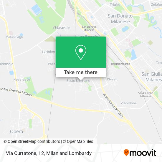 Via Curtatone, 12 map