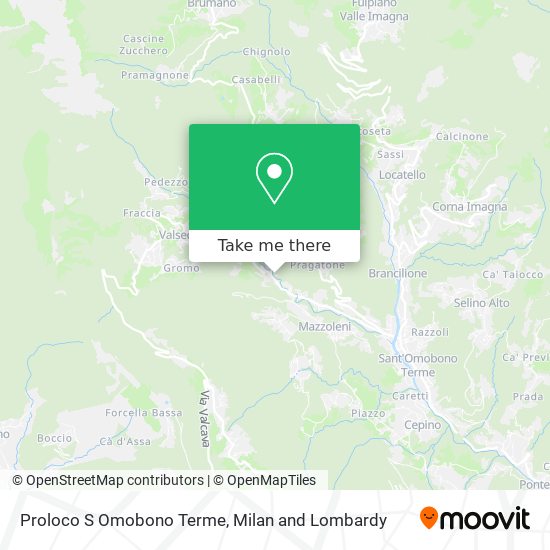 Proloco S Omobono Terme map