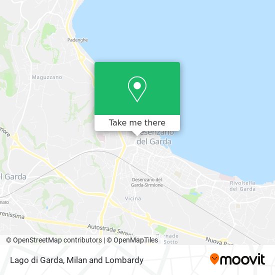 Lago di Garda map