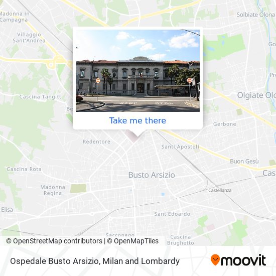 Ospedale Busto Arsizio map