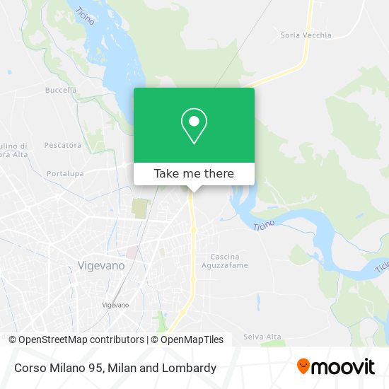 Corso Milano 95 map