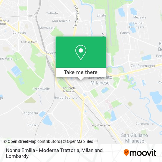 Nonna Emilia - Moderna Trattoria map