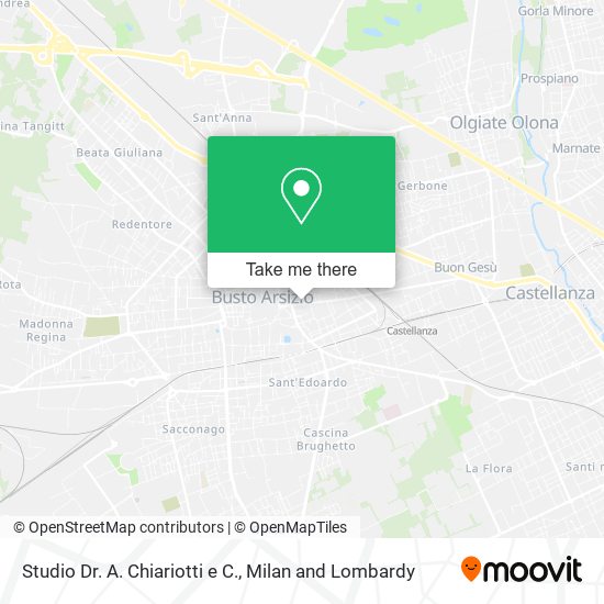 Studio Dr. A. Chiariotti e C. map